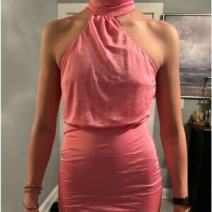 Beating pink dress . Looks great on you. Size  small